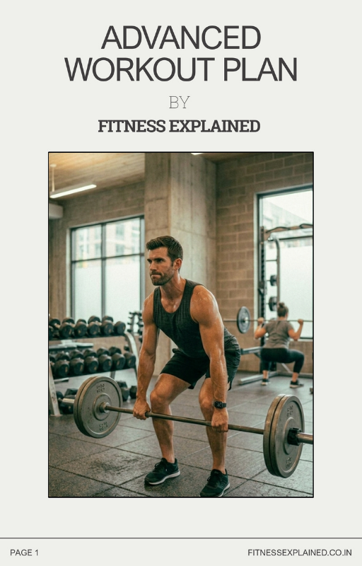 ADVANCED WORKOUT PLAN - Image 2