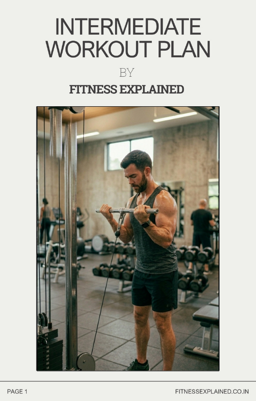INTERMEDIATE WORKOUT PLAN - Image 2